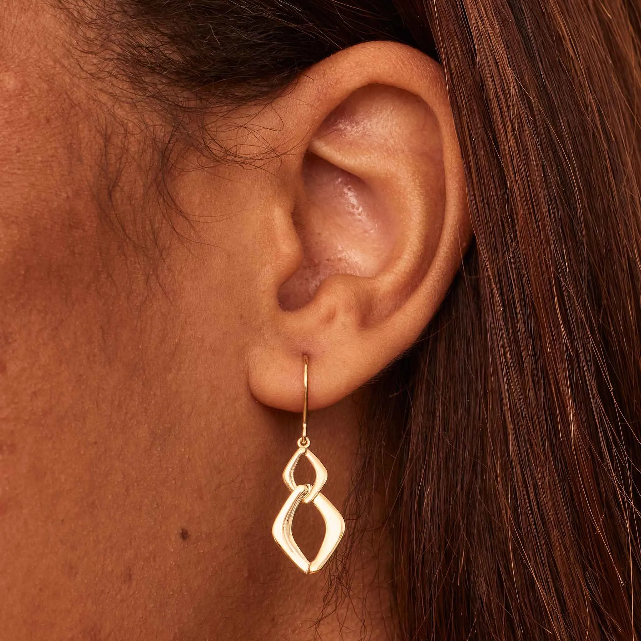 Dream Link Drop Earrings sold by Oradina product image thumbnail 2