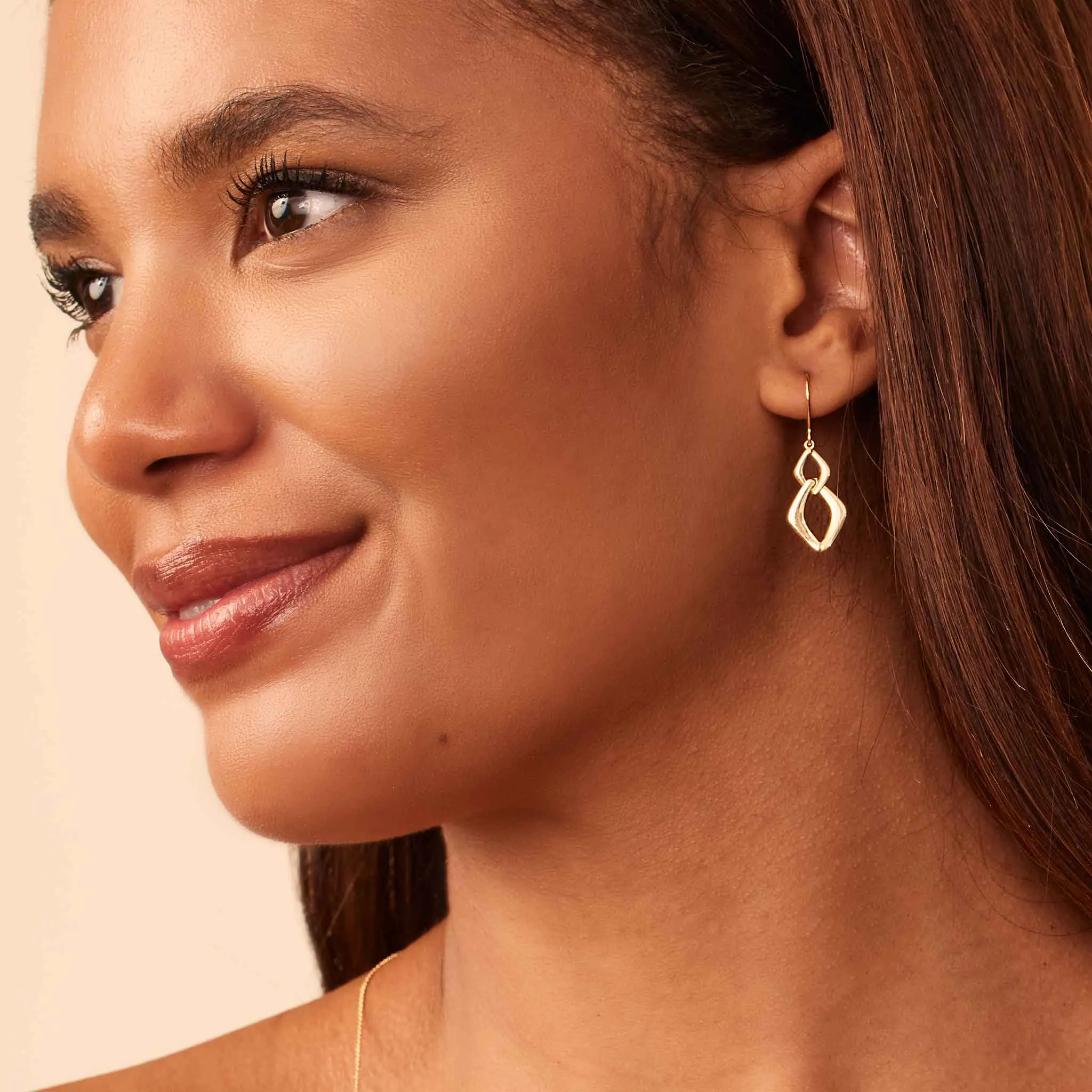 Dream Link Drop Earrings sold by Oradina product image thumbnail 3