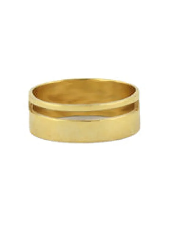 Cigar Band Ring made by Peggy Li Creations