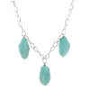 Chunky Amazonite Necklace sold by Peggy Li Creations