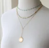 Sundisk Pendant Necklace sold by Peggy Li Creations