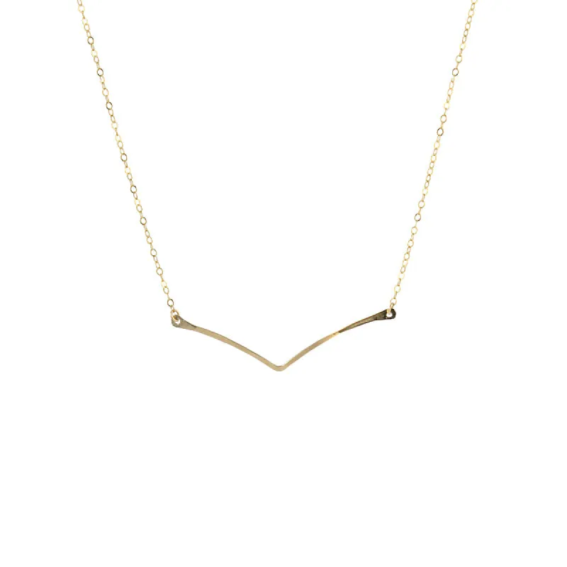 Chevron Necklace sold by Peggy Li Creations