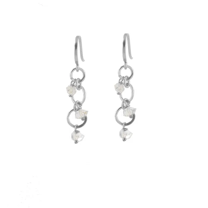 Herkimer Sprinkle Earrings sold by Peggy Li Creations product image thumbnail 3