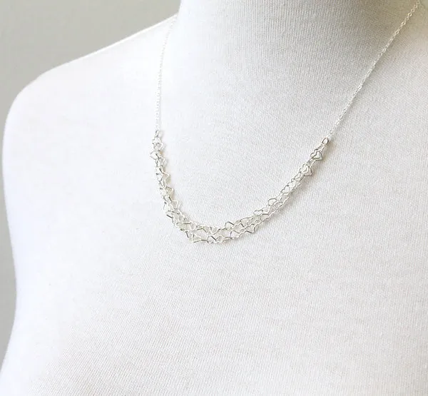 Thorny Hearts Necklace sold by Peggy Li Creations product image thumbnail 3