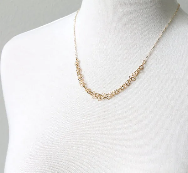 Thorny Hearts Necklace sold by Peggy Li Creations product image thumbnail 2