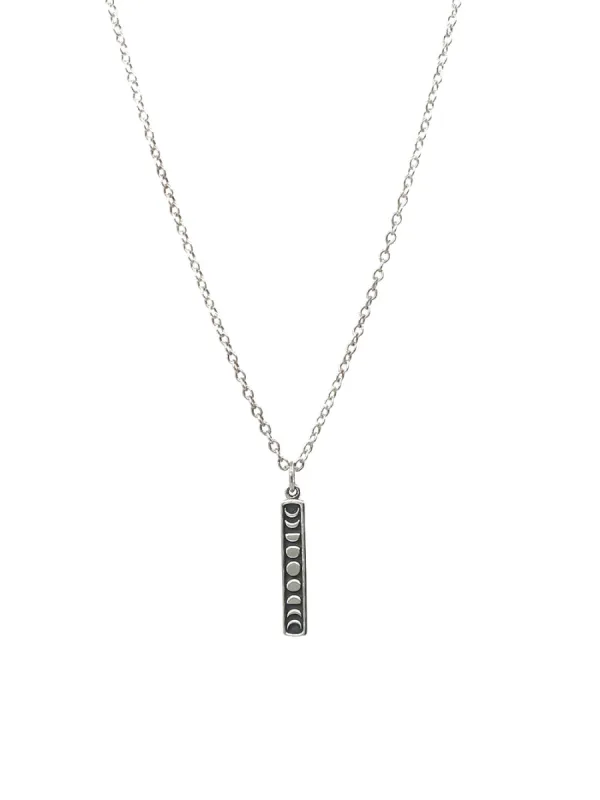 Moon Phase Necklace sold by Peggy Li Creations