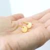 Simple Disc Earrings sold by Peggy Li Creations