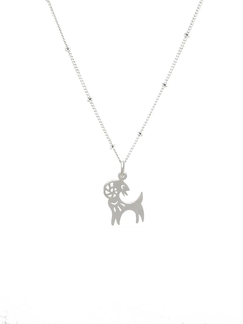 Year of the Goat Necklace sold by Peggy Li Creations