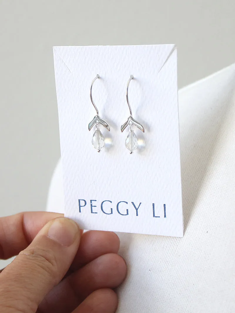 Lily of the Valley Earrings sold by Peggy Li Creations product image thumbnail 2