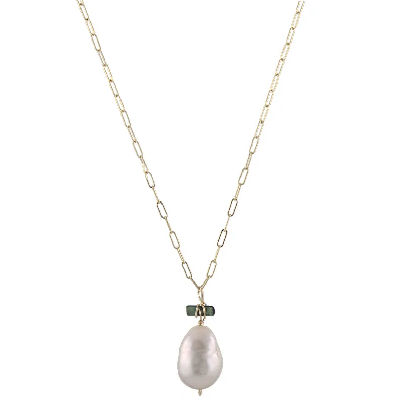 Plush Pearl Necklace sold by Peggy Li Creations