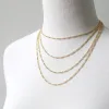 Figaro Chain Necklace sold by Peggy Li Creations