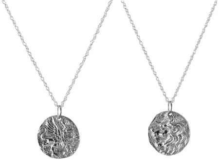 Ancient Coin Necklace sold by Peggy Li Creations product image thumbnail 3