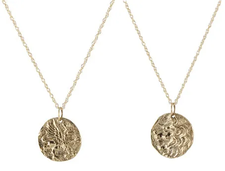 Ancient Coin Necklace sold by Peggy Li Creations product image thumbnail 4