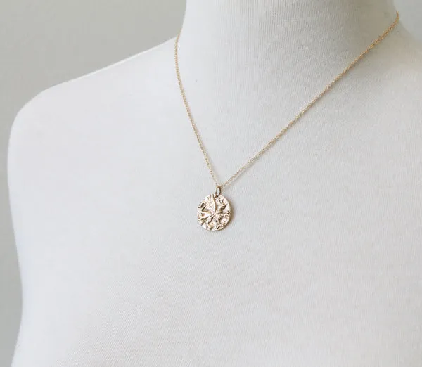 Ancient Coin Necklace sold by Peggy Li Creations product image thumbnail 2