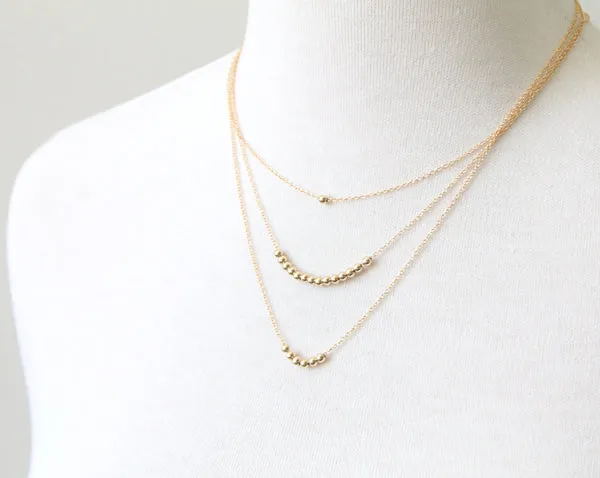 Basic Beaded Necklace sold by Peggy Li Creations product image thumbnail 2