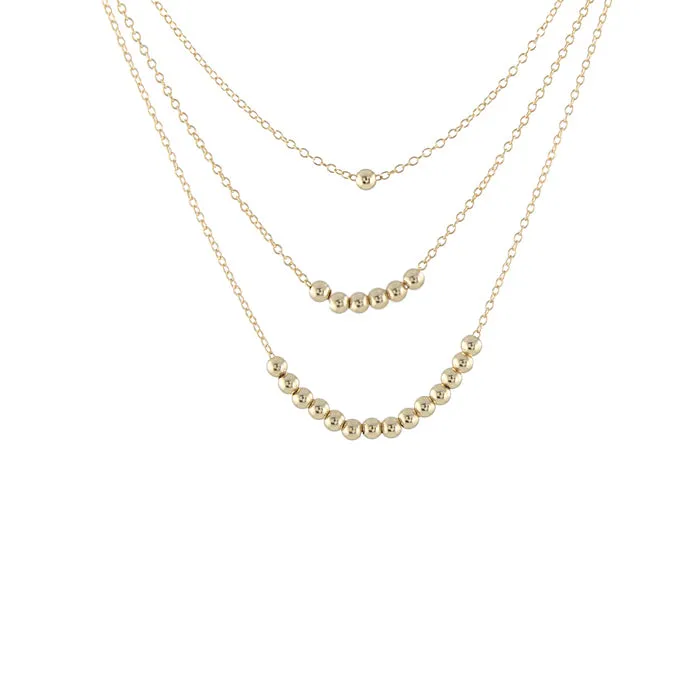 Basic Beaded Necklace sold by Peggy Li Creations