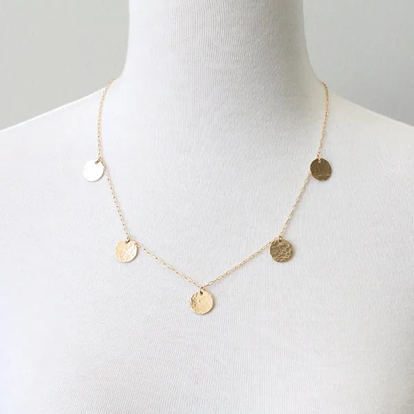 Family Initial Necklace - Gold sold by Peggy Li Creations product image thumbnail 4