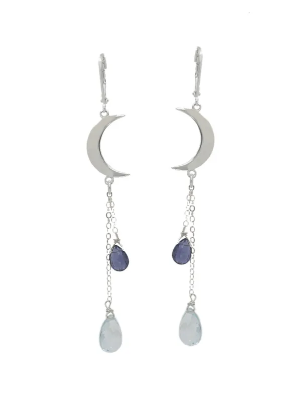 Over the Moon Earrings sold by Peggy Li Creations
