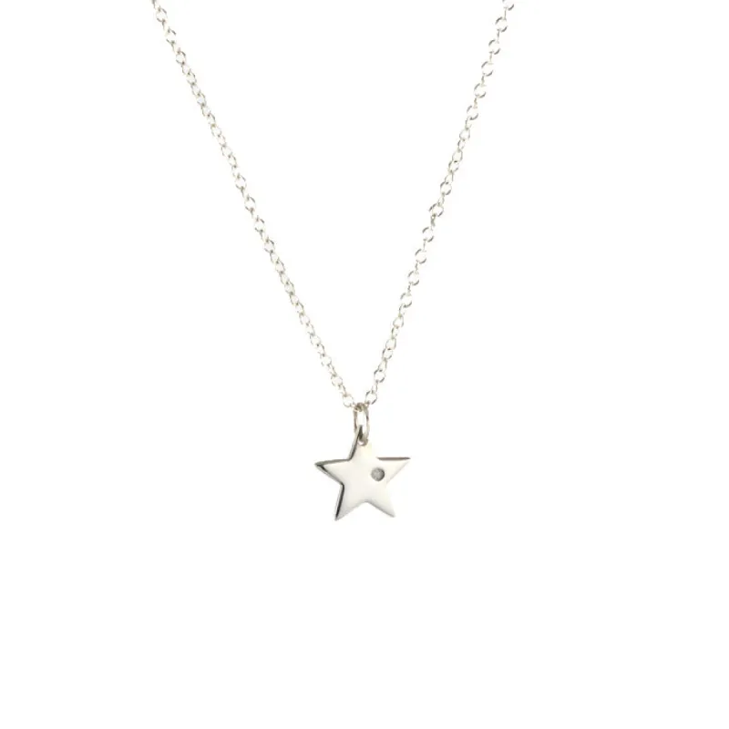 Darling Diamond Charm Necklaces sold by Peggy Li Creations