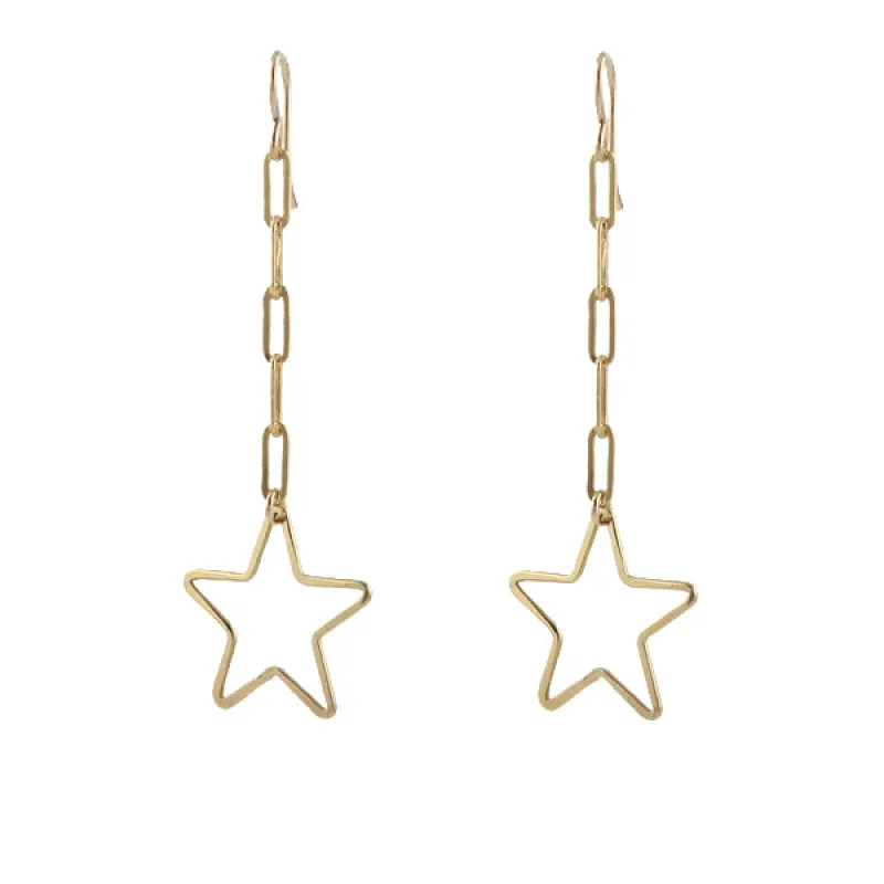Shooting Star Earrings sold by Peggy Li Creations