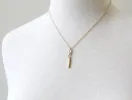 CZ Bar Necklace sold by Peggy Li Creations