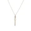 CZ Bar Necklace sold by Peggy Li Creations