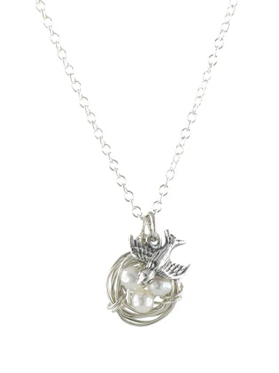 Little Bird Nest Necklace sold by Peggy Li Creations product image thumbnail 5