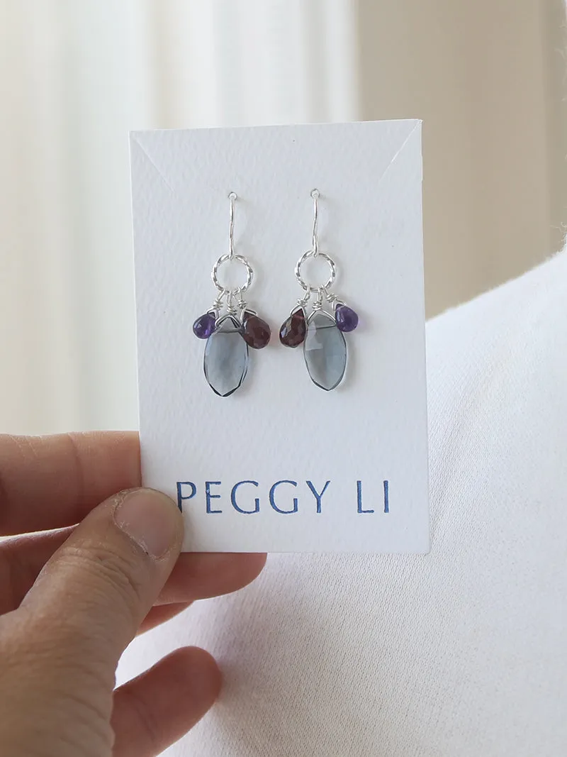 Marquise Gem Earrings sold by Peggy Li Creations product image thumbnail 3