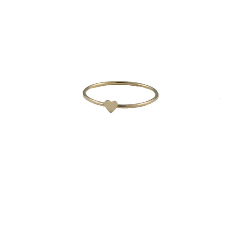 Tiny Heart Ring sold by Peggy Li Creations