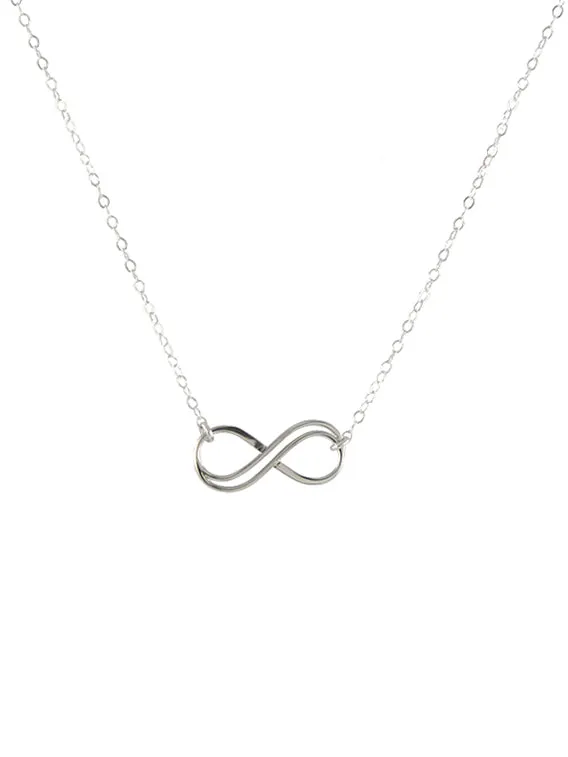 Double Infinity Necklace sold by Peggy Li Creations