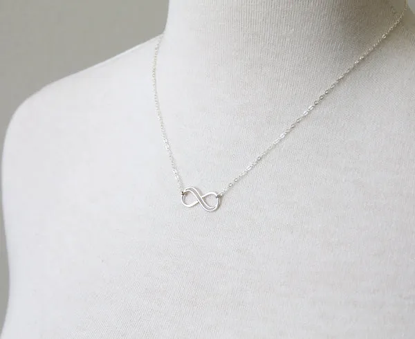 Double Infinity Necklace sold by Peggy Li Creations product image thumbnail 2