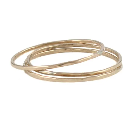 Thin Gold Ring sold by Peggy Li Creations product image thumbnail 2