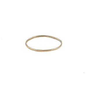 Thin Gold Ring sold by Peggy Li Creations