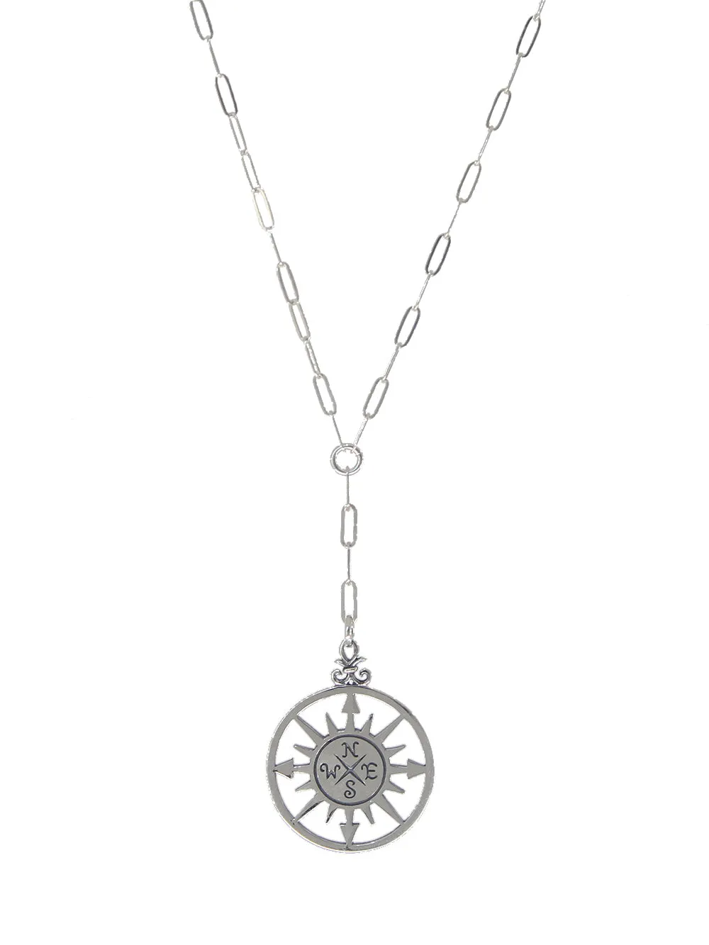 Compass Y Necklace sold by Peggy Li Creations