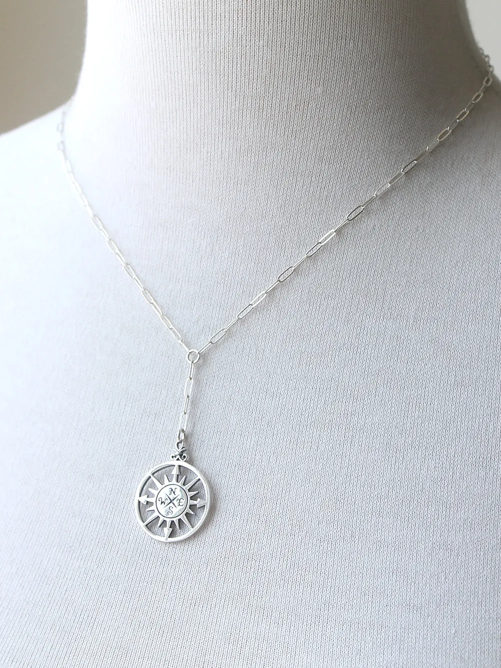 Compass Y Necklace sold by Peggy Li Creations product image thumbnail 2