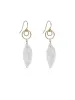MOP Leaf Earrings sold by Peggy Li Creations