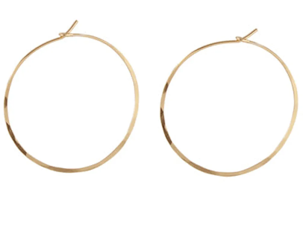 Delicate Hoop Earrings sold by Peggy Li Creations