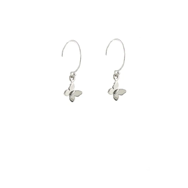 Dainty Butterfly Earrings sold by Peggy Li Creations