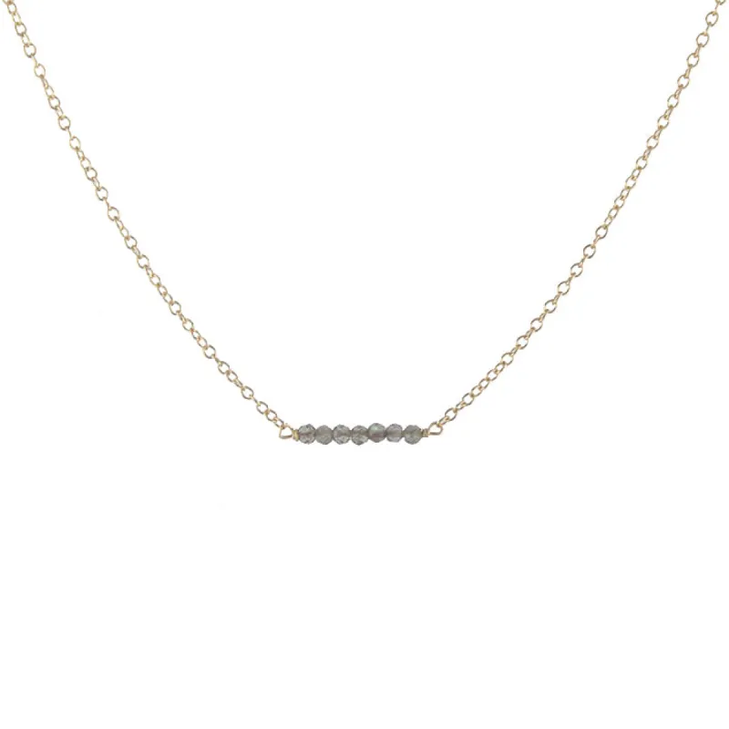 Caviar Gem Slice Necklace sold by Peggy Li Creations