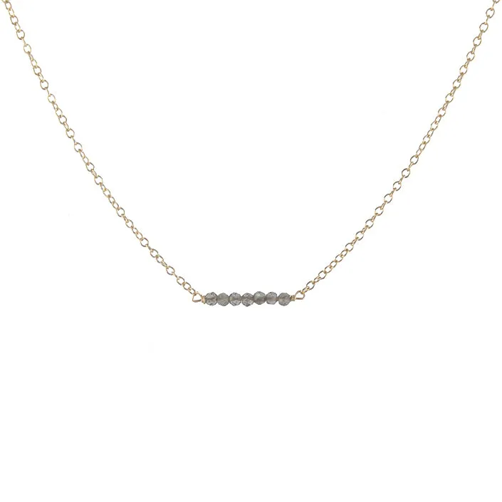 Caviar Gem Slice Necklace sold by Peggy Li Creations