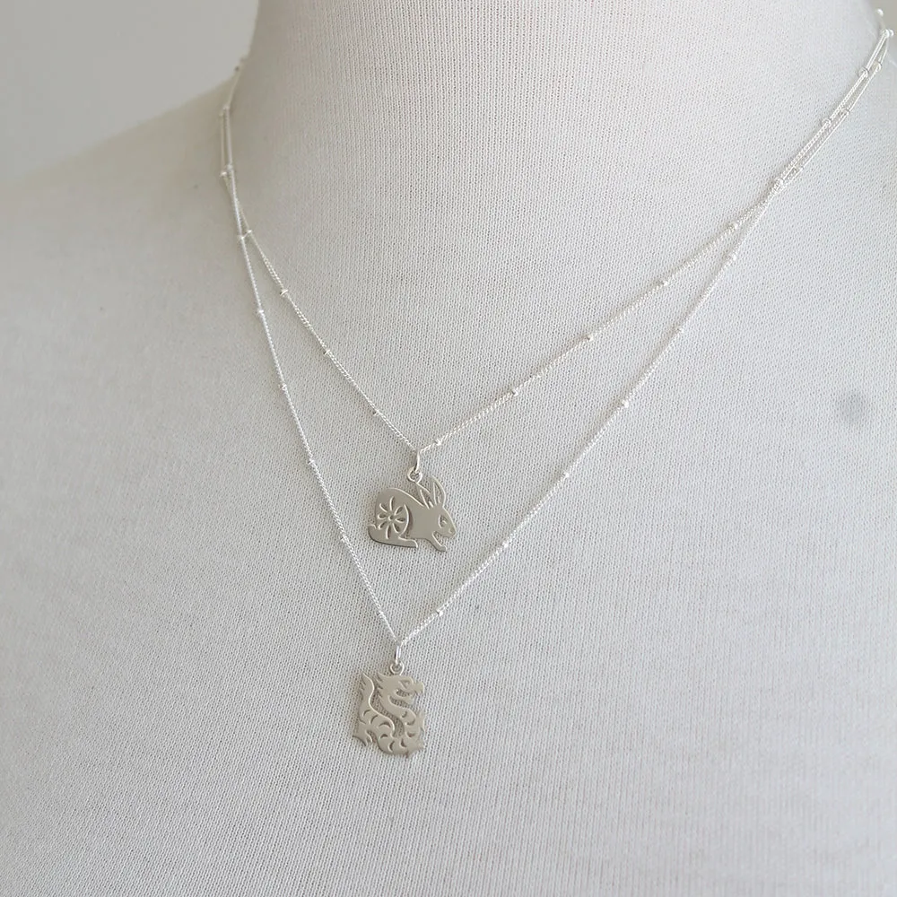 Year of the Rabbit Necklace sold by Peggy Li Creations product image thumbnail 3