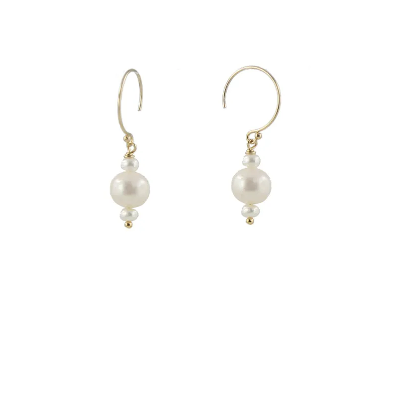 Pearl Bubble Earrings sold by Peggy Li Creations