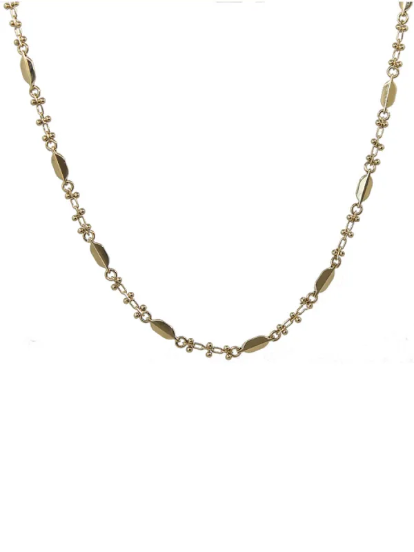 Dots and Dash Necklace sold by Peggy Li Creations