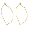 Large Lotus Hoop Earrings sold by Peggy Li Creations