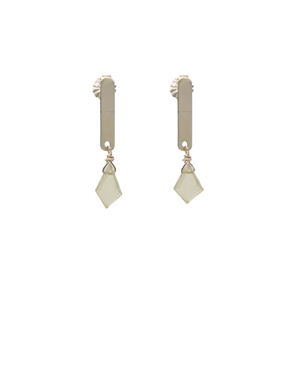 Column Earrings sold by Peggy Li Creations