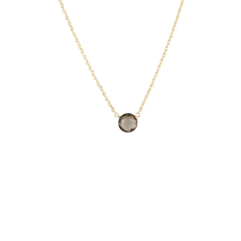 Smoky Bubble Necklace sold by Peggy Li Creations