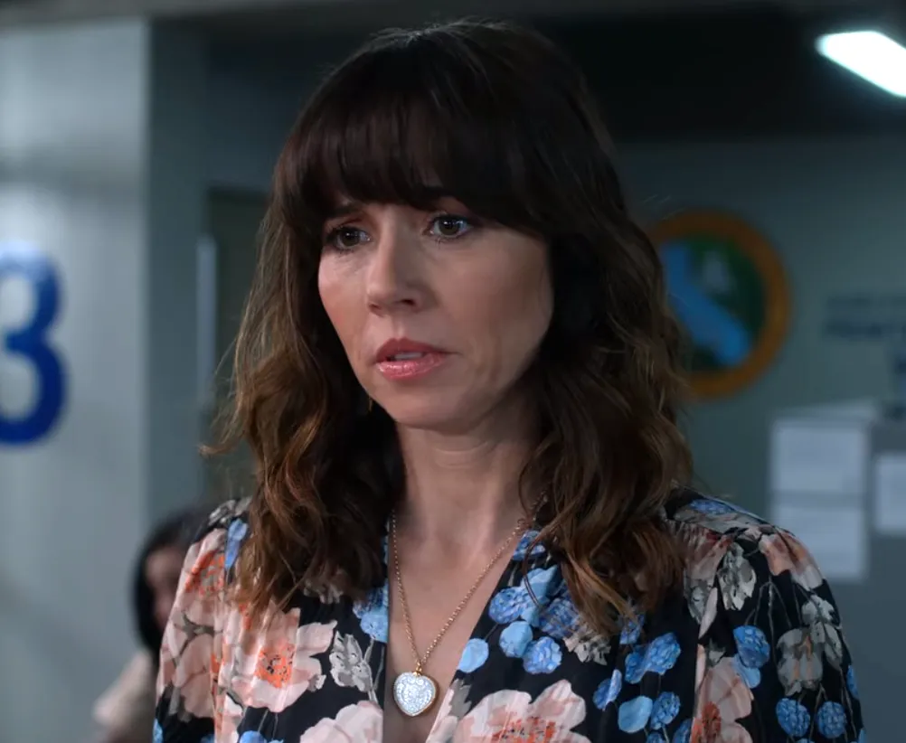 Carved Floral Heart Necklace sold by Peggy Li Creations product image thumbnail 4