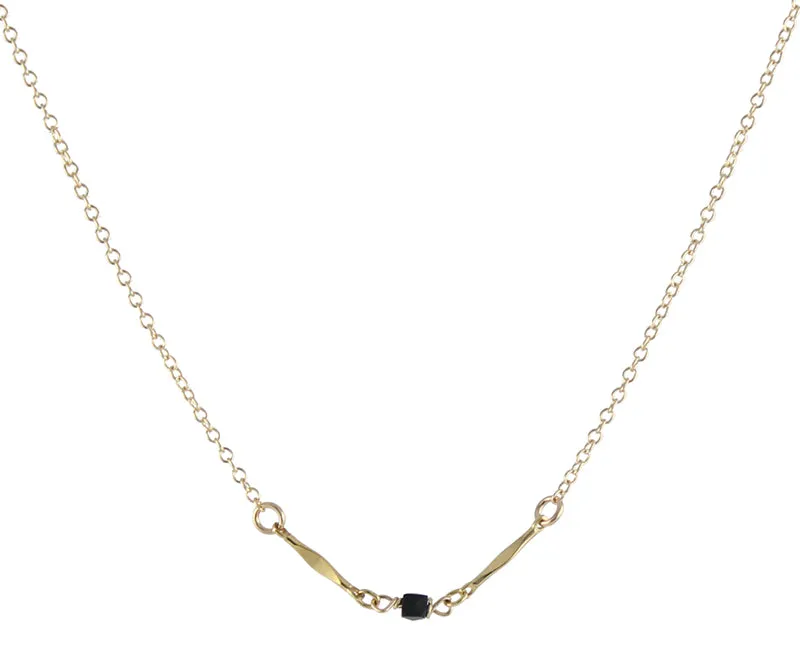 Single Stone Necklace sold by Peggy Li Creations