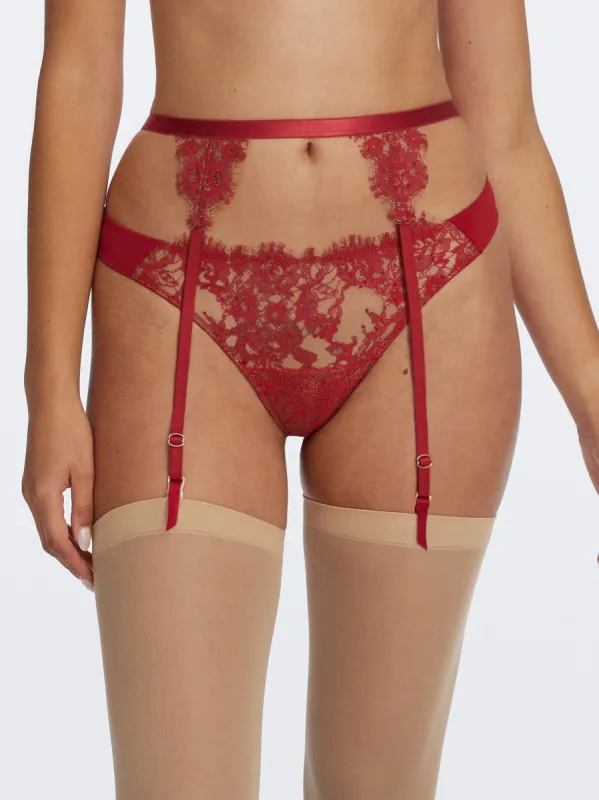 Entice Lace Garter Belt sold by Skarlett Blue