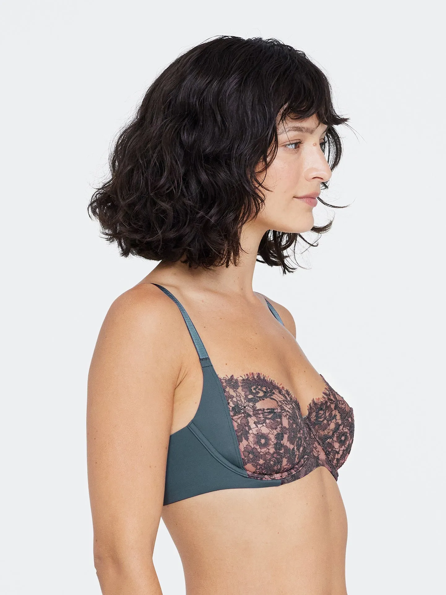Entice Lace Side Support Balconette Bra - FINAL SALE sold by Skarlett Blue